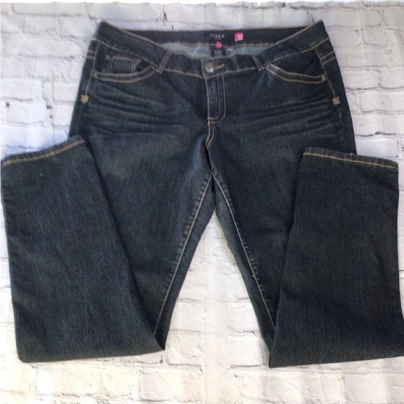 torrid Denim - Torrid Denim Womens Plus Size 22T Dark Wash Straight Leg Stretch Jeans Tall‎